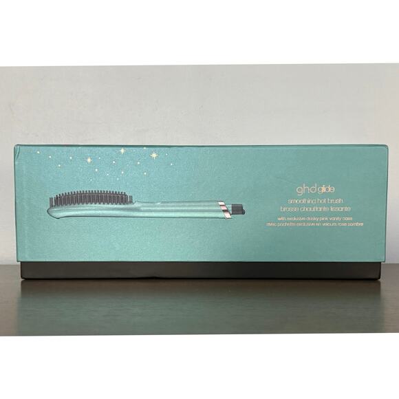 Limited Edition ghd Glide Smoothing Hot Brush–Ceramic Ionic Hair Straightening - Picture 6 of 8